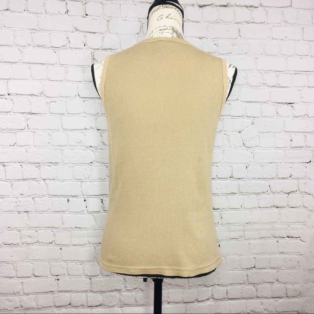 Old Navy Juniors tank top brown medium M - Picture 2 of 8